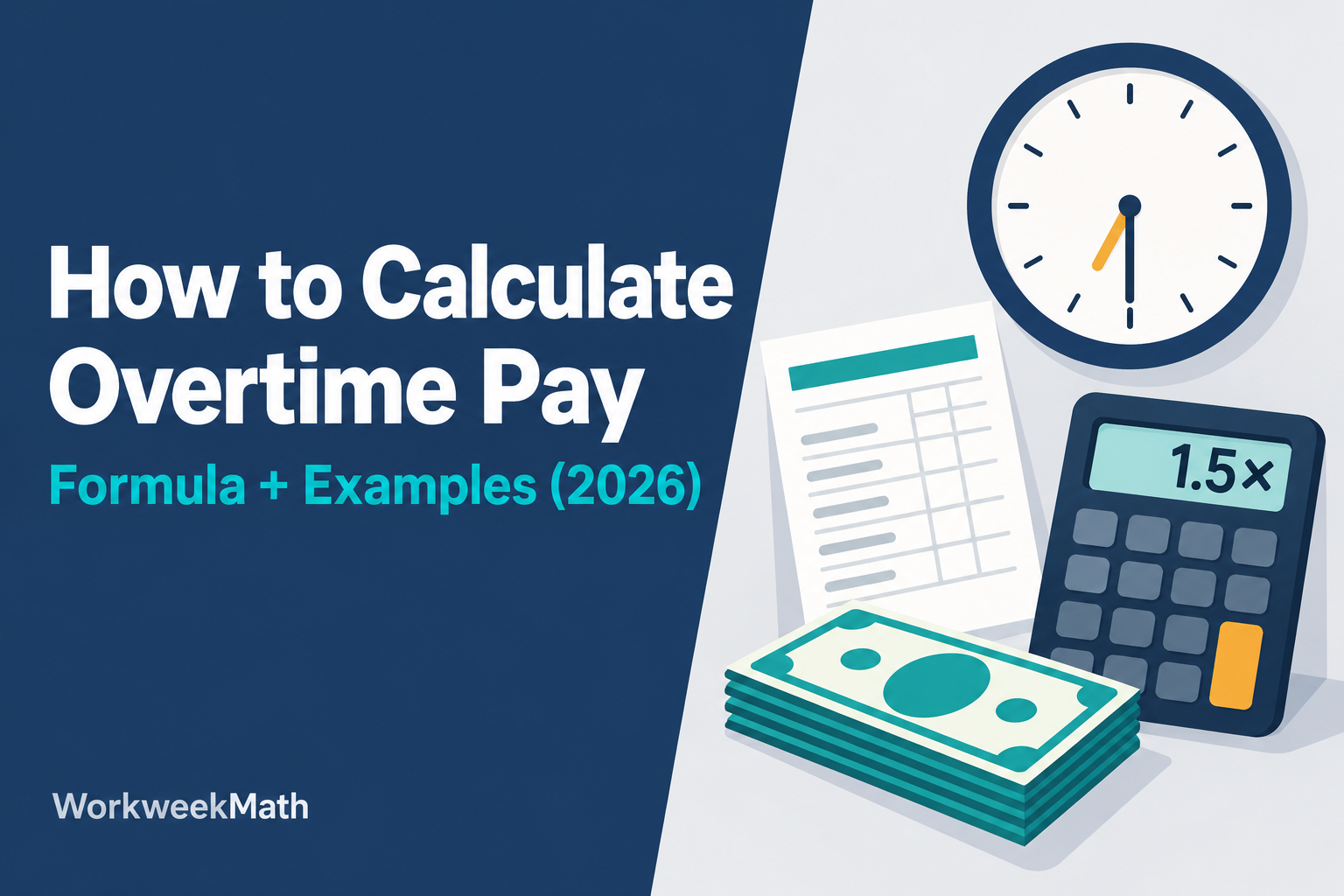how to calculate overtime